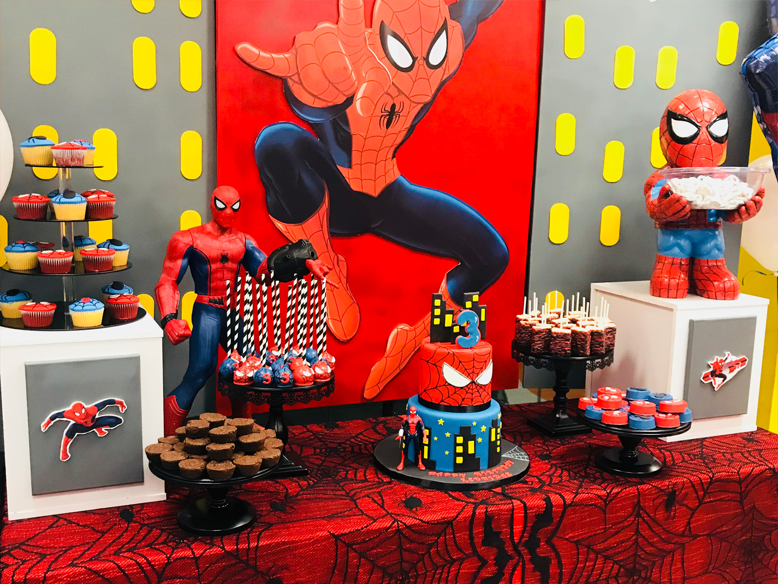 Spiderman themed birthday